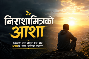 निराशाभित्रको आशा